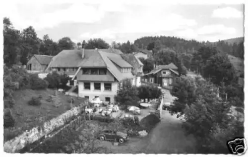 AK, Häusern, Schwarzw., Gasthof Albtalblick, 1965