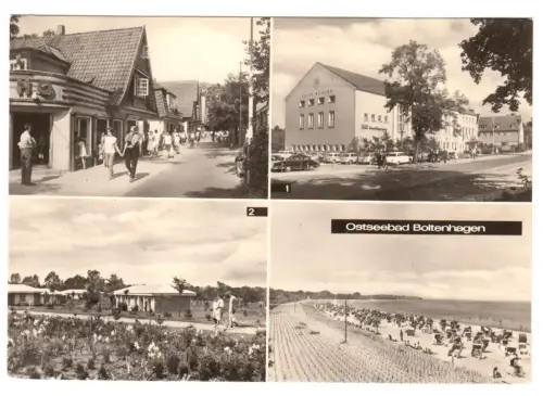 AK, Ostseebad Boltenhagen, vier Abb., u.a. Mittelweg, 1969
