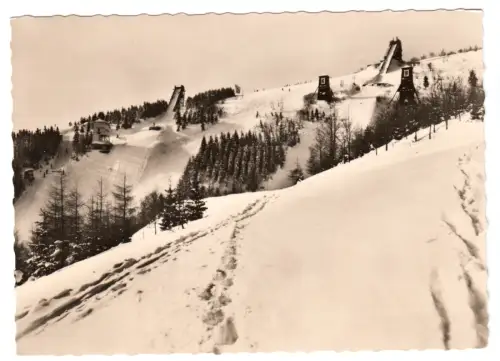 AK, Kurort Oberwiesenthal Erzgeb., Skistadion