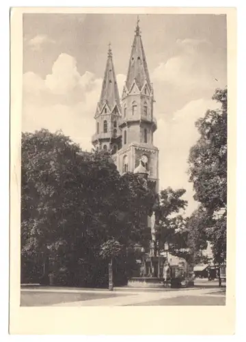 AK, Meiningen Thür., Stadtkirche, um 1950