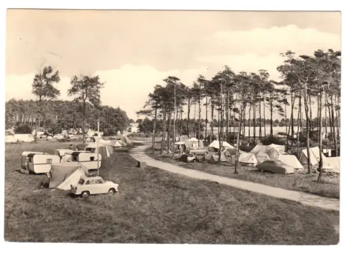 AK, Pepelow Kr. Bad Doberan, Zeltplatz, belebt, Version 2, 1967