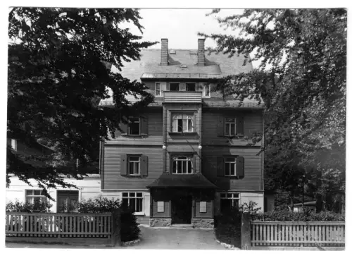 AK, Kurort Kipsdorf Erzgeb., Ferienheim Waggonbau Dessau, 1967