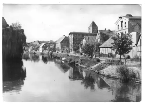 AK, Plau Meckl., Kr. Lübz, Partie an der Elde, 1967