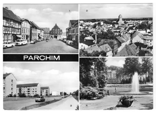 AK, Parchim, vier Abb., 1975