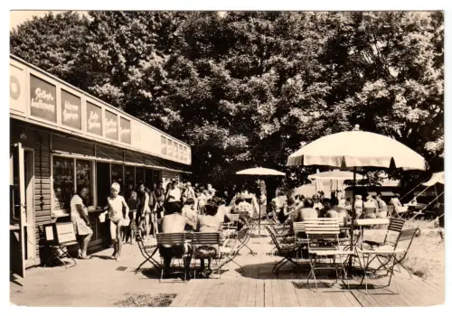 AK, Plau Meckl., Kr. Lübz, Zeltplatzgaststätte am Zeltplatz "Zuruf", 1972