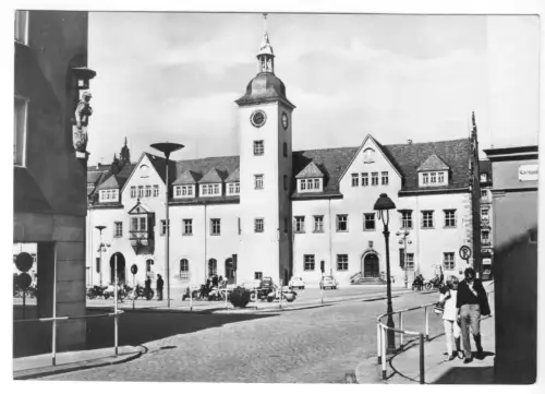 AK, Freiberg i. Sa., Rathaus am Obermarkt, 1969