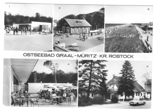 AK, Seeheilbad Graal-Müritz, fünf Abb., 1983