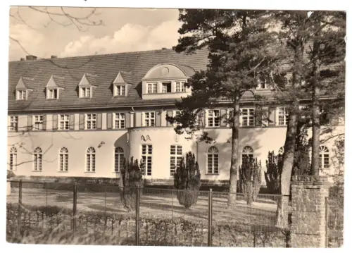 AK, Seeheilbad Graal-Müritz, Sanatorium R. Assmann, Hauptgebäude, Vers. 2, 1965