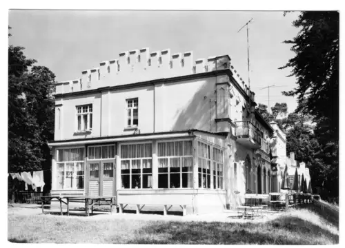 AK, Plau Meckl., Kr. Lübz, FDGB-Heim "Otto Brass", Version 3, 1971