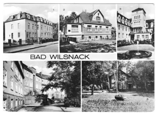 AK, Bad Wilsnack, fünf Abb., 1976