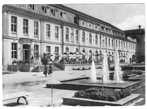 AK, Berlin Mitte, Opern-Café, belebt, 1966