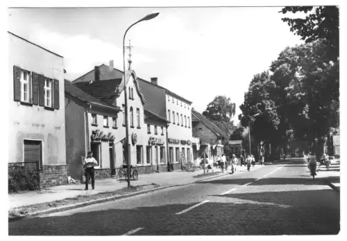 AK, Michendorf Kr. Potsdam, Potsdamer Straße, Version 1, 1983