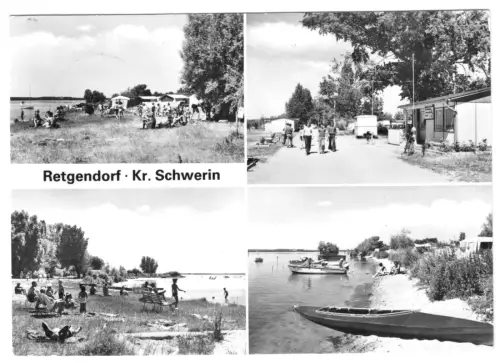 AK, Retgendorf Kr. Schwerin, vier Abb., 1982