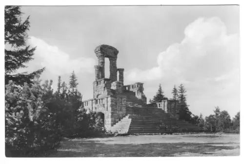 AK, Gehren Thür., Auf dem Langen Berg, 1967