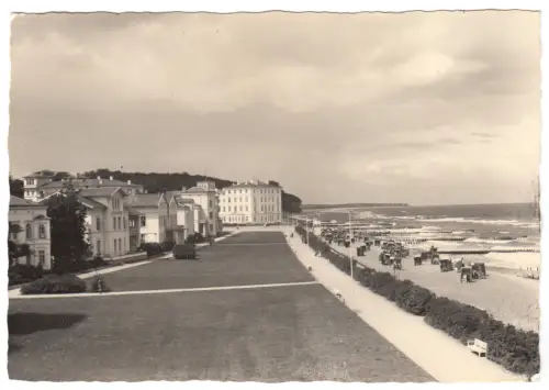 AK, Ostseebad Heiligendamm, Sanatorien am Strand, 1967