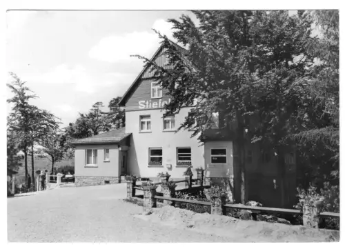 AK, Siefelburg Kr. Weimar, Berggaststätte und Pensionshaus, 1979