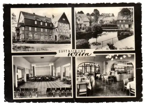 AK, Weifa über Neukirch Oberlausitz, Ferienheim Erbgericht, vier Abb.,  1970