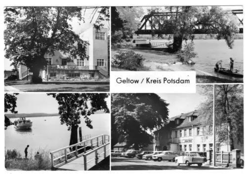 AK, Geltow Kr. Potsdam, vier Abb., 1980