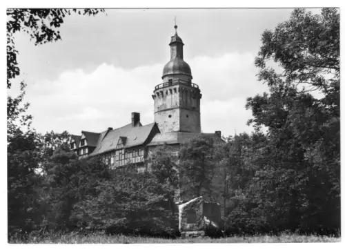 AK, Meisdorf am Harz, Burg Falkenstein, 1965