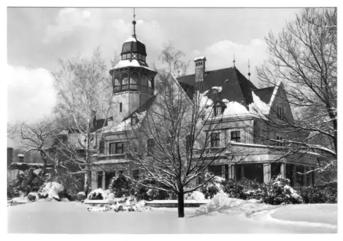 AK, Wernigerode Harz, FDGB-Erholungsheim "Georgij Dimitroff", Winterans., 1973