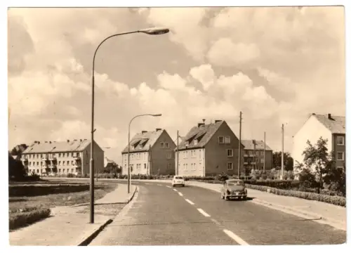 AK,   Sternberg Meckl., Wilhelm-Pieck-Ring, Version 1, 1968