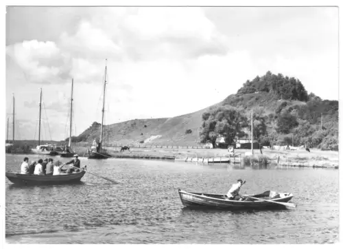 AK, Baabe Rügen, Blick zur Moritzburg, 1981