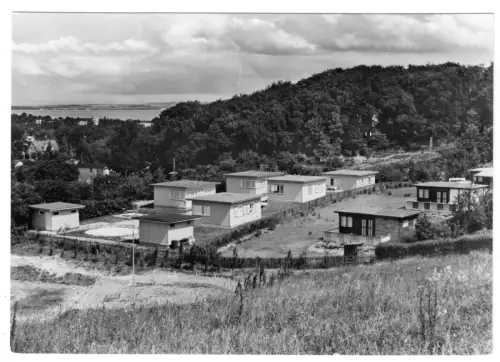 AK, Ostseebad Binz Rügen, Bungalows, 1972