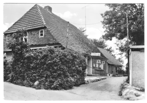 AK, Puttgarten Rügen, OT Vitt, Gasthof zum goldenen Anker, 1980