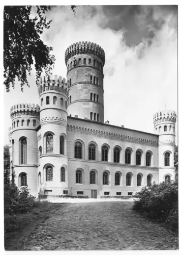 AK, Granitz Rügen, Blick zum Jagdschloß, 1966
