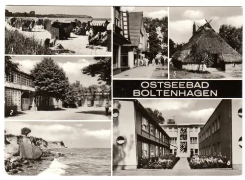 AK, Ostseebad Boltenhagen, sechs Abb., 1976