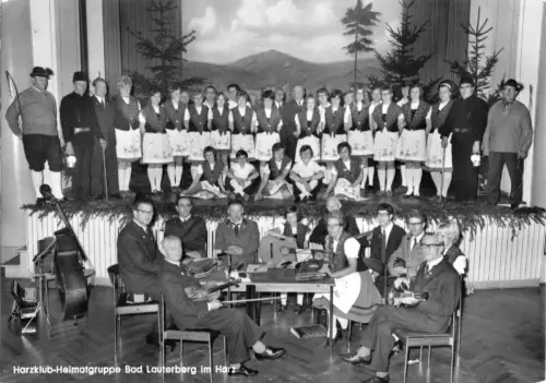 AK, Bad Lauterberg Harz, Harzklub - Heimatgruppe, um 1970