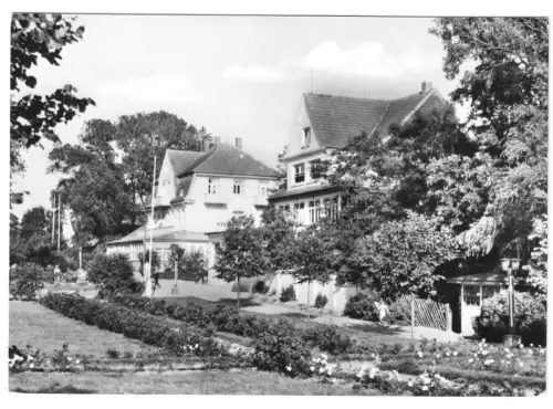 AK, Insel Poel, Schwarzer Busch, Heime am Promenadenweg, 1970