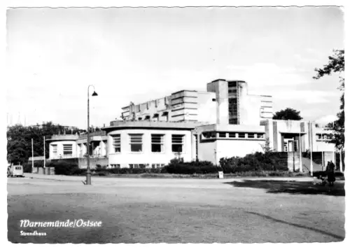 AK, Rostock Warnemünde, Strandhaus, 1961