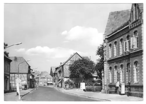 AK, Boizenburg Elbe, Postamt in der Markttorstr., 1968