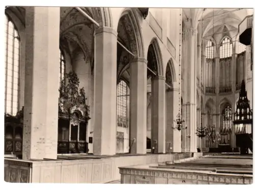 AK, Stralsund, Marienkirche, Innenansicht, 1972