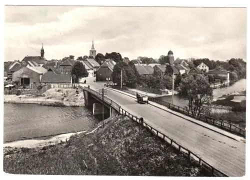 AK, Lenzen Elbe, Partie am Seetor, 1968