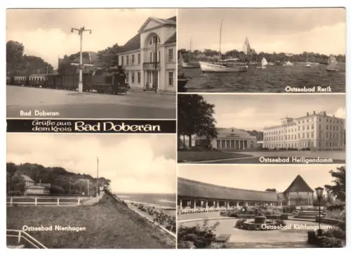 AK, Bad Doberan, fünf Abb. aus dem Kreis Bad Doberan, 1969