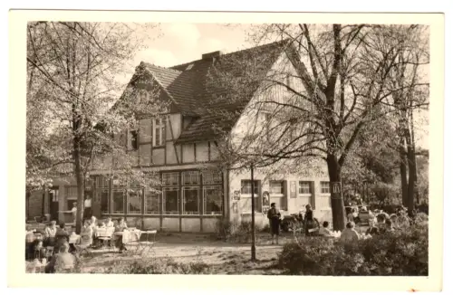 AK, Berlin Wannsee, Café und Restaurant "Zum alten Albrechts Teerofen", 1960