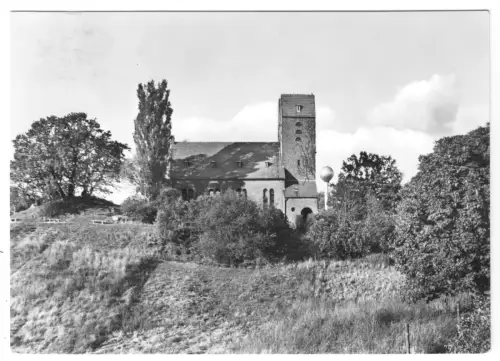 AK, Ostseebad Göhren Rügen, Blick zur Kirche, 1976