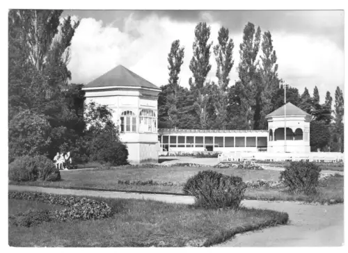 AK, Ostseebad Göhren Rügen, Am Konzertplatz, Version 2, 1967