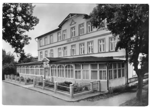 AK, Thiessow Rügen, Haus Ostsee, 1971