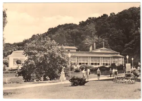 AK, Ostseebad Göhren Rügen, HO-Gaststätte Strand-Café, Vers. 3, 1964
