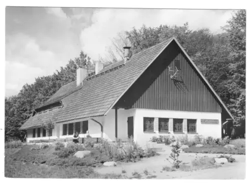 AK, Putbus Rügen, HO-Gaststätte "Jägerhütte", 1977