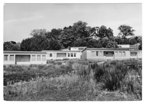 AK, Ostseebad Göhren Rügen, FDGB-Urlauberdorf, Teilansicht, 1964