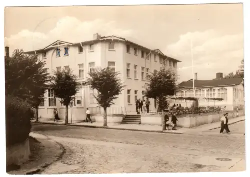 AK, Ostseebad Göhren Rügen, FDGB-Heim "Strandeck", Version 3, 1967