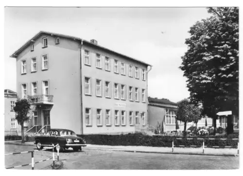 AK, Ostseebad Göhren Rügen, Haus Seestern, Pkw, 1970