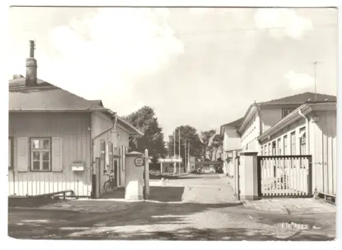 AK, Wiek Rügen, Kinderkurheim "Frohe Zukunft", Eingangsbereich, 1981