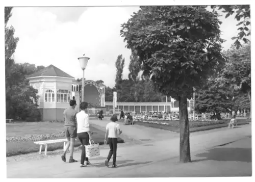AK, Ostseebad Göhren Rügen, Am Konzertplatz, Version 1, 1968