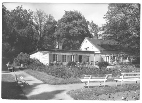 AK, Putbus Rügen, Konsum-Gaststätte "Rosencafé", Version 3, 1984