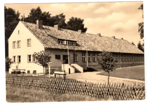 AK, Garz Rügen, Neue Schule, 1962